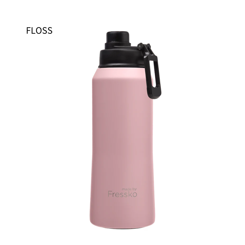 Fressko Core Drink Bottle Floss 1L Sip Lid