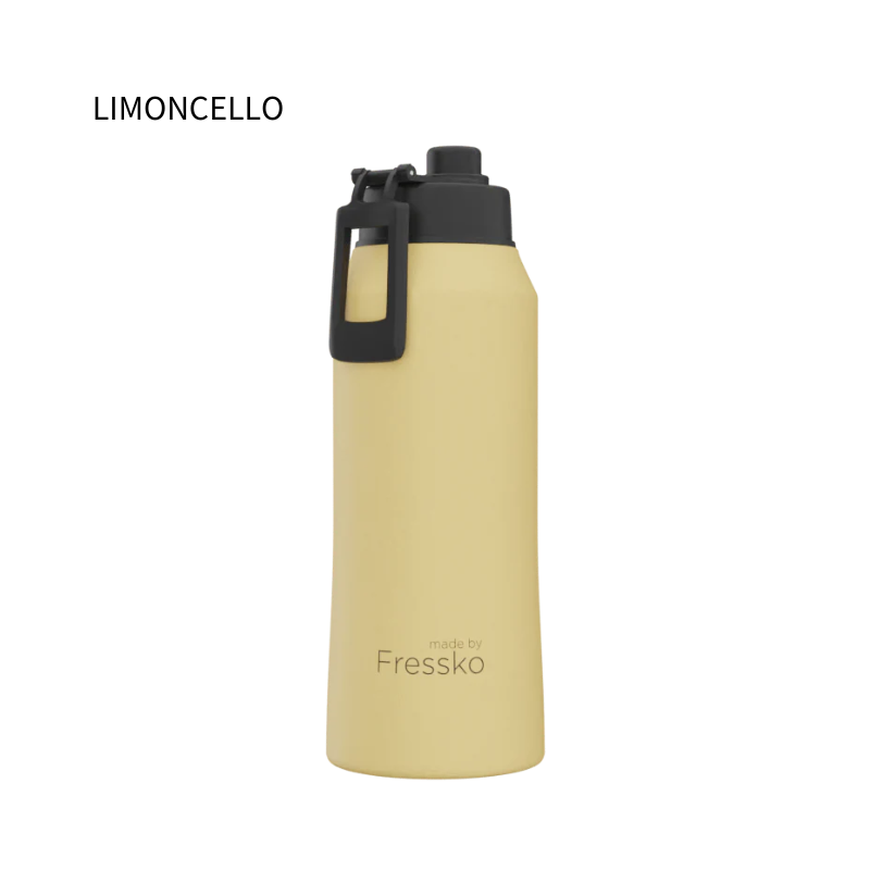 Fressko Core Drink Bottle Limoncello 1L Sip Lid