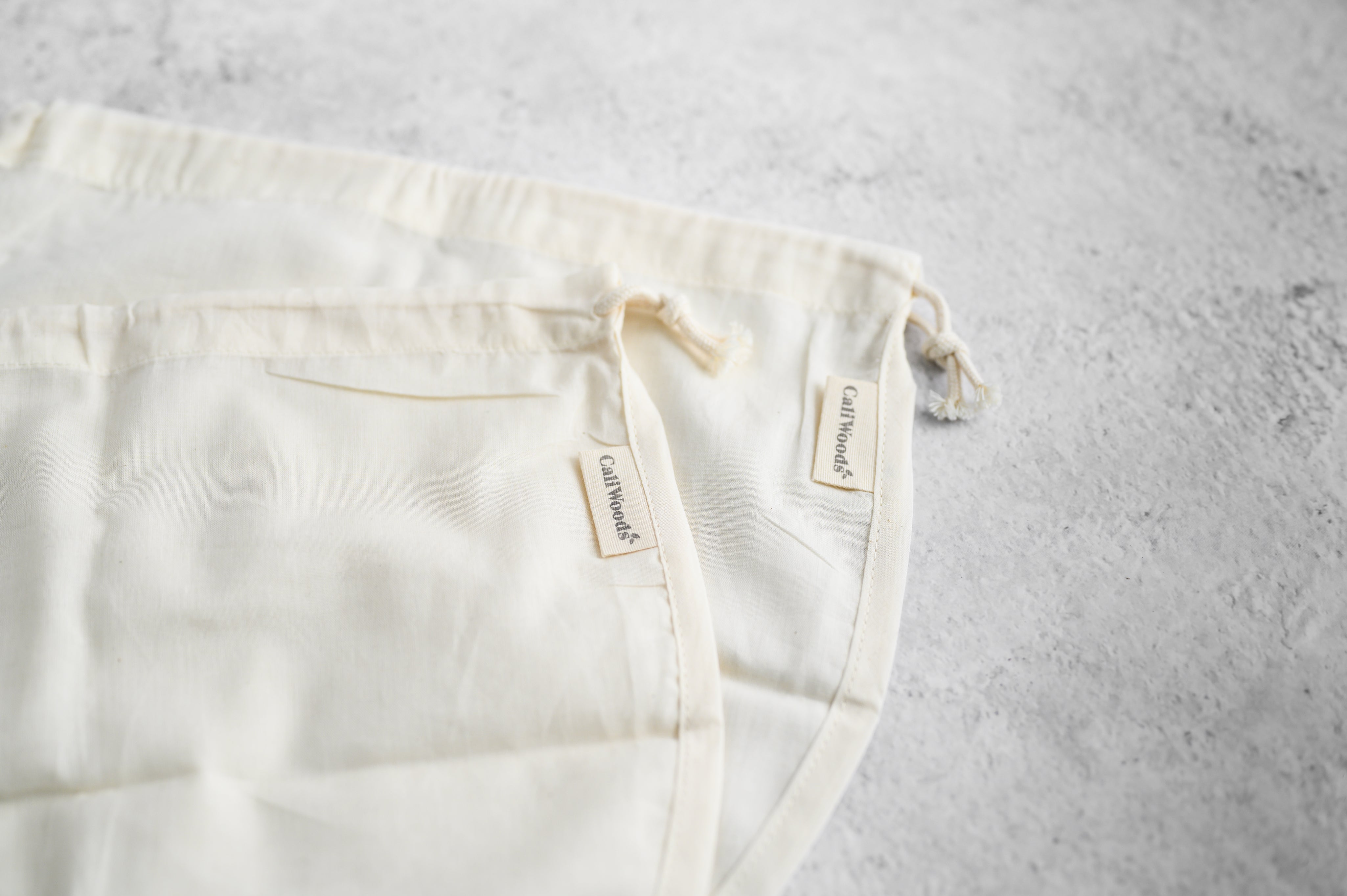 Closeup photo of CaliWoods Nut Mylk Bags