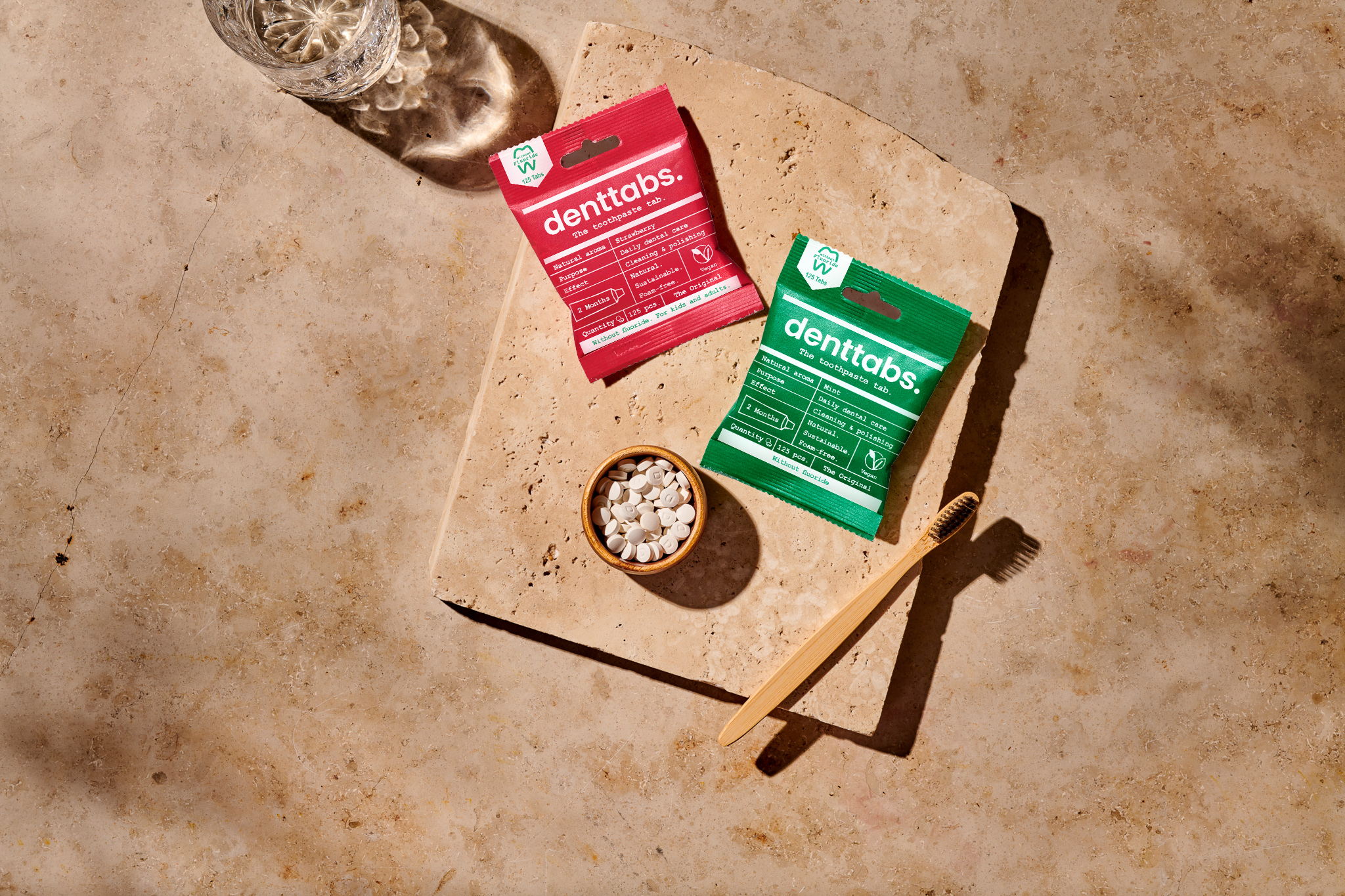 Denttabs Toothpaste Tablets - Mint