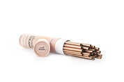 Bulk Reusable Straw Tube - Rose Gold