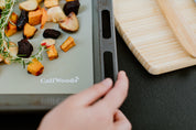 Close up of the Forest silicone baking mat