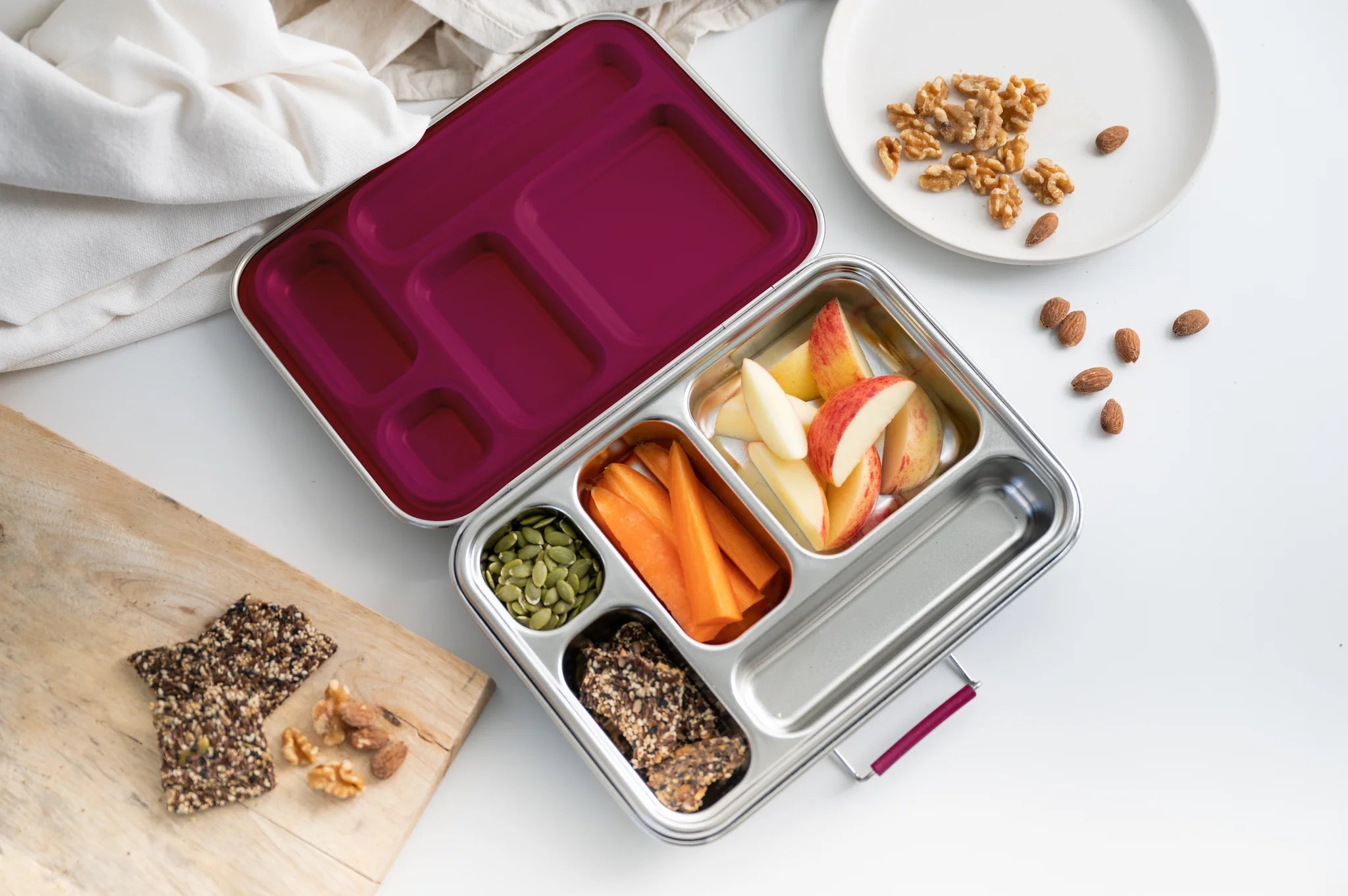 Fun and Healthy Snack Ideas for Your CaliWoods Stainless Steel Bento Lunch Box