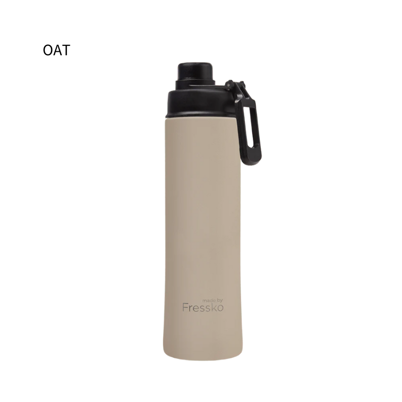 Fressko Move Drink Bottle Oat 660ml Sip Lid