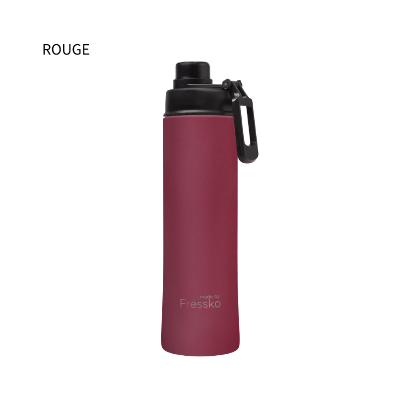 Fressko Move Drink Bottle Rouge 660ml Sip Lid