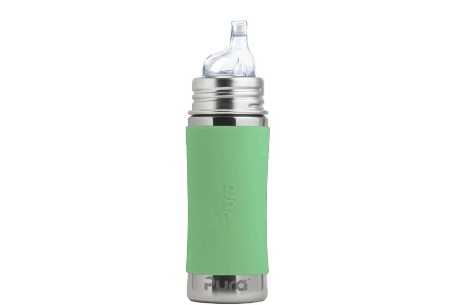Baby & Toddler Bottles - Moss - Toddler Straw 325ml
