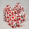 Set of 10 Ho Ho Ho reusable Christmas Gift Bag designs