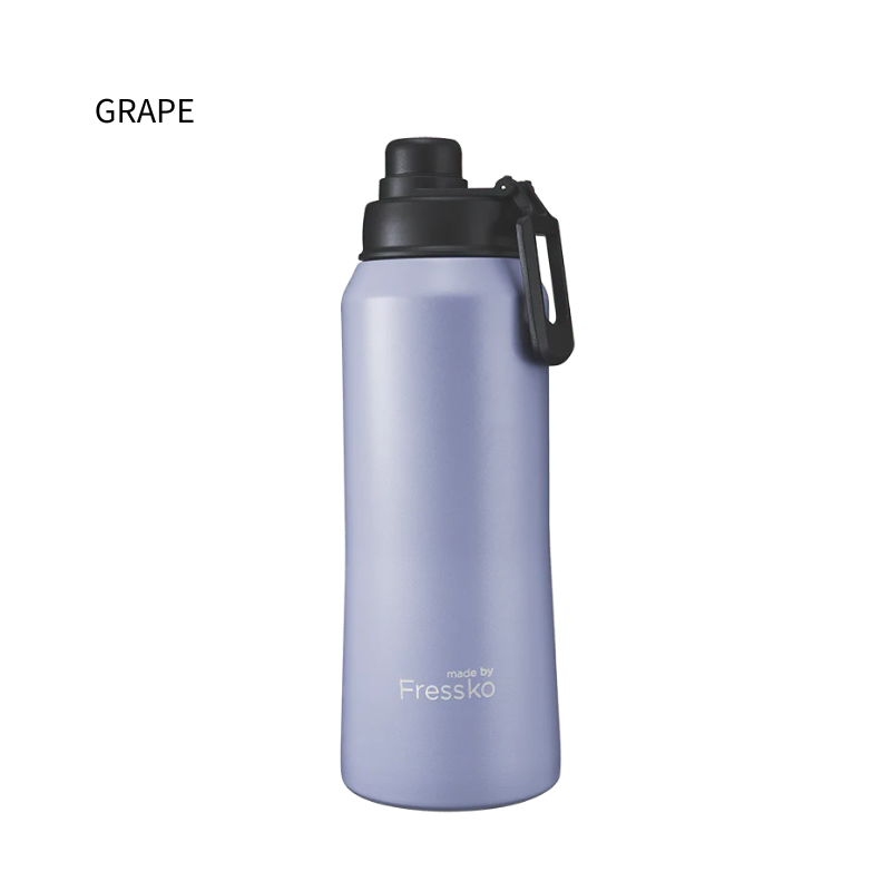 Fressko Core Drink Bottle Grape 1L Sip Lid