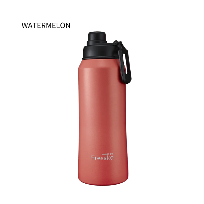 Fressko Core Drink Bottle Watermelon 1L Sip Lid