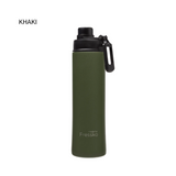 Fressko Move Drink Bottle Khaki 660ml Sip Lid