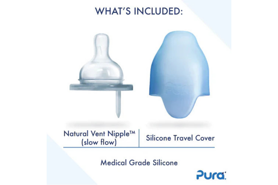 Baby & Toddler Bottles - Pink Swirl - Toddler Sippy 325ml