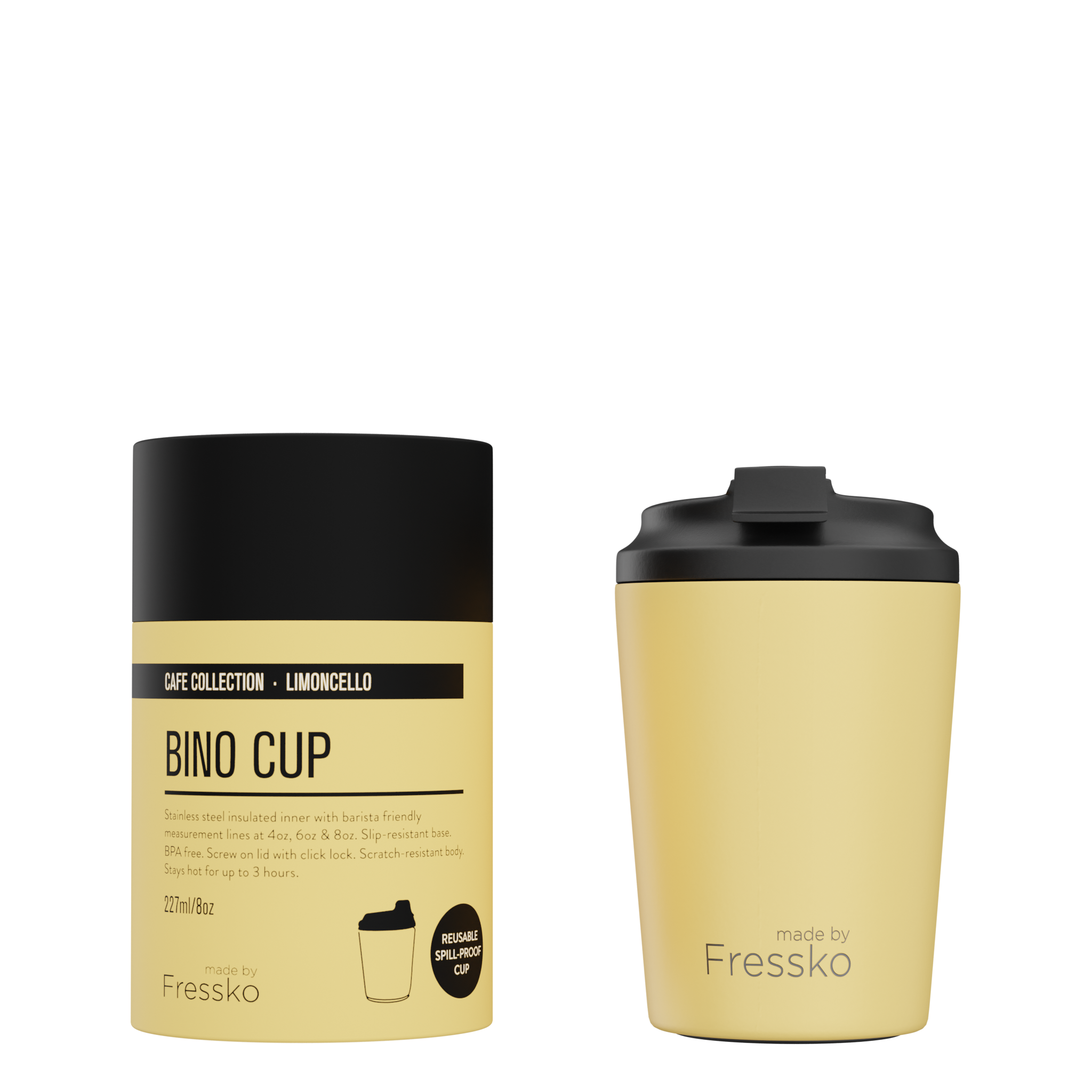 Fressko Bino Reusable Cup Limoncello 230ml