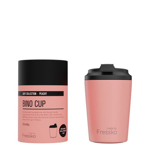 Fressko Bino Reusable Cup Peachy 230ml