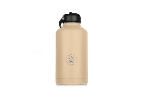 Dawny Adventure Club Insulated Drink Bottles - Oat - Oat - 1.9L
