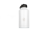 Dawny Adventure Club Insulated Drink Bottles - White - 1.9L