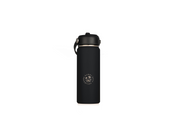 Dawny Adventure Club Insulated Drink Bottles - Black - Black 530mL