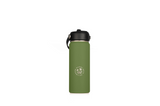 Dawny Adventure Club Insulated Drink Bottles - Moss - 530mL