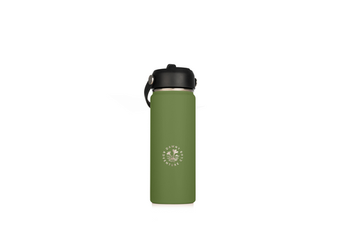 Dawny Adventure Club Insulated Drink Bottles - Moss - Moss - 530mL