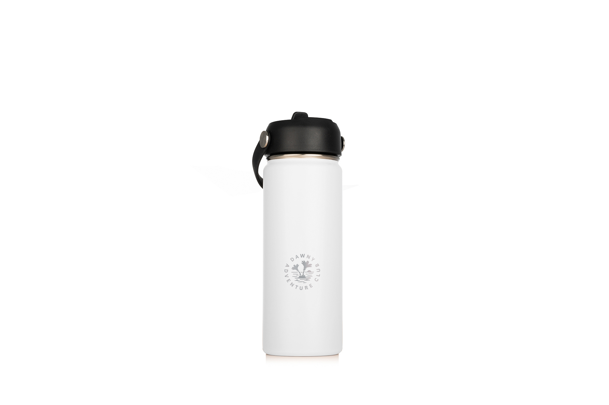 Dawny Adventure Club Insulated Drink Bottles - White - White - 530mL