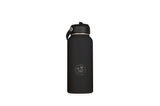 Dawny Adventure Club Insulated Drink Bottles - Black - 950mL
