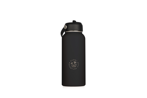 Dawny Adventure Club Insulated Drink Bottles - Black - Black - 950mL