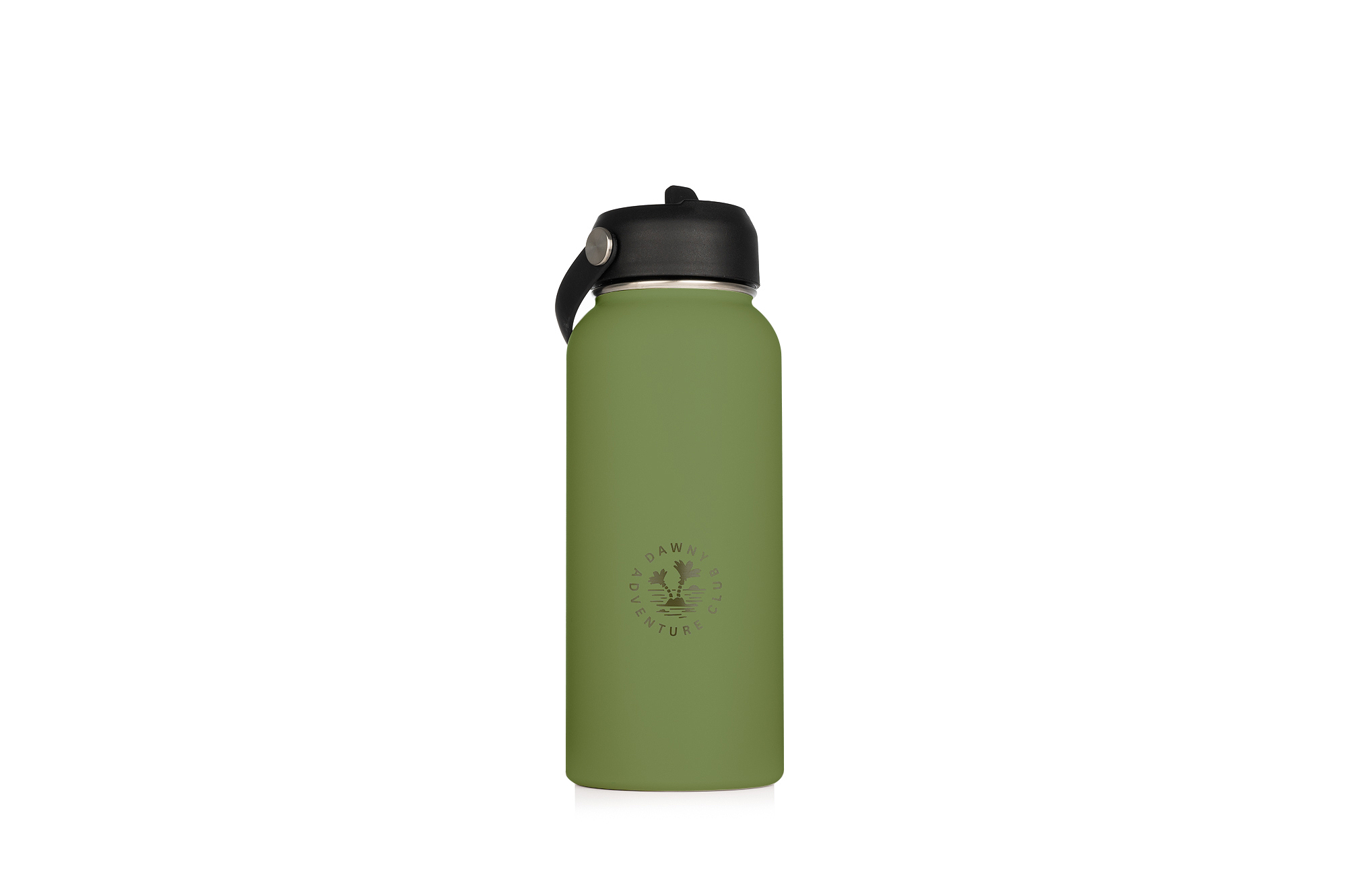 Dawny Adventure Club Insulated Drink Bottles - Moss - Moss 950mL