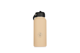 Dawny Adventure Club Insulated Drink Bottles - Oat - 950mL