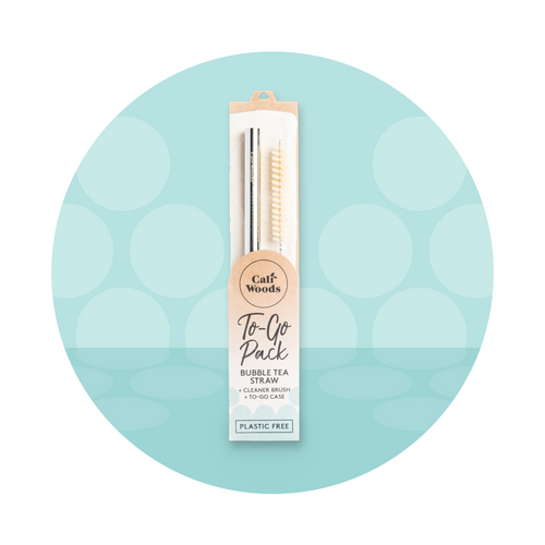 To-Go Straw Packs - Bubble Straw - Stainless Steel