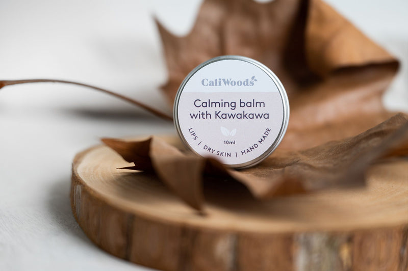 CaliWoods Kawakawa Calming Balm 10ml aluminium tin