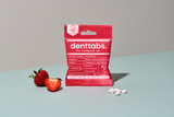 Denttabs Toothpaste Tablets - 2 Months - Fluoride - Strawberry