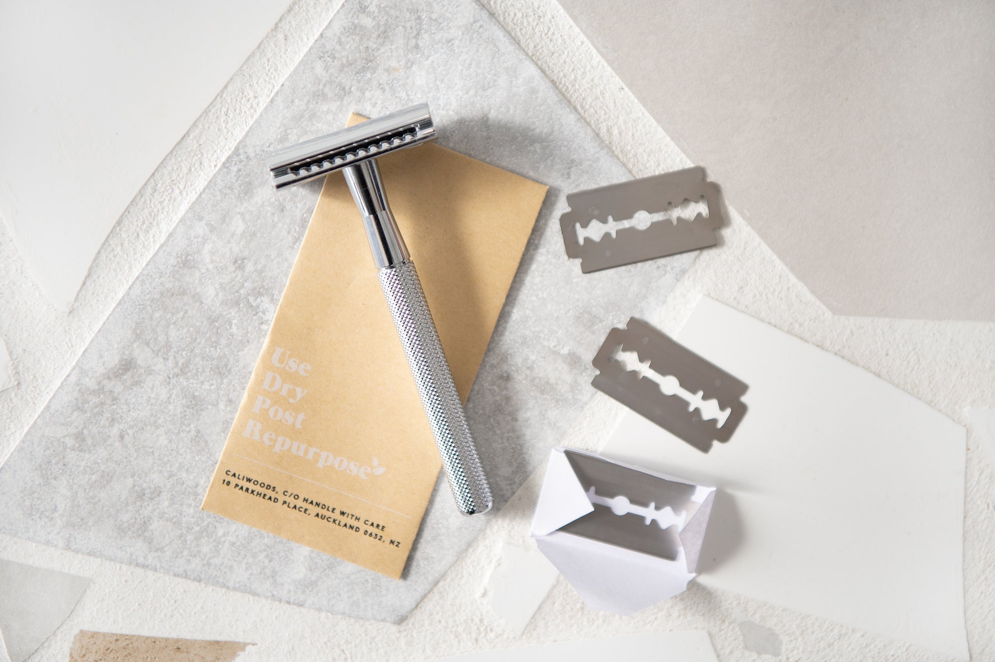 Bathroom Essentials - Long Handle Silver