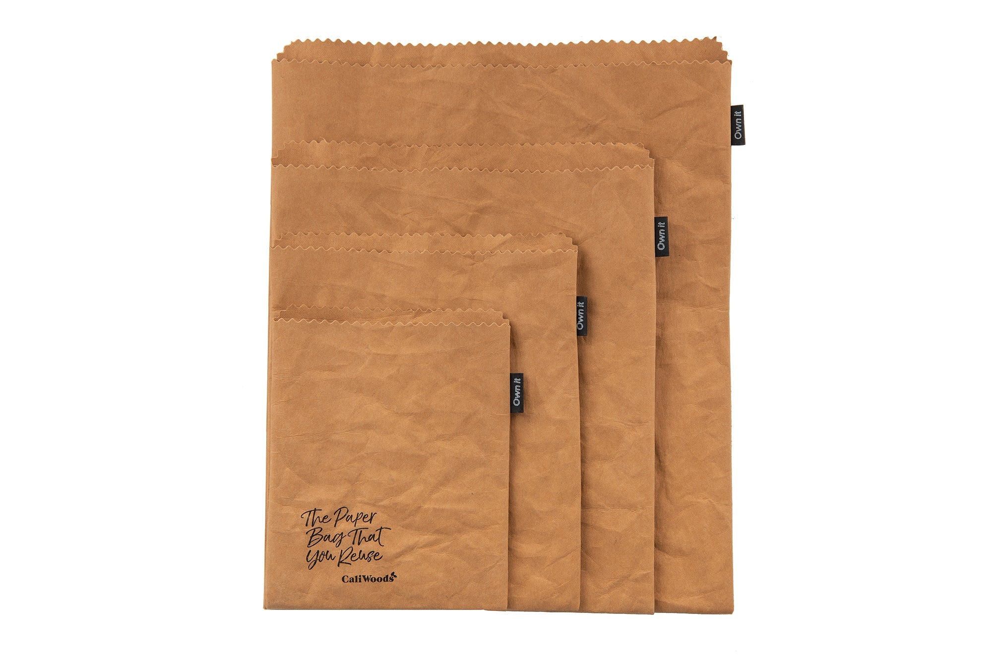 Reusable Paper Bag - Flat Bag - Small