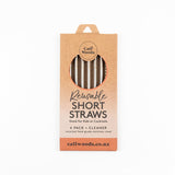 Short Straw Pack - Stainless Steel