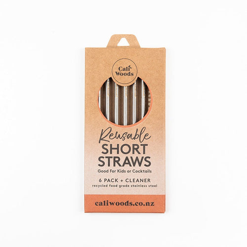 Short Straw Pack - Stainless Steel