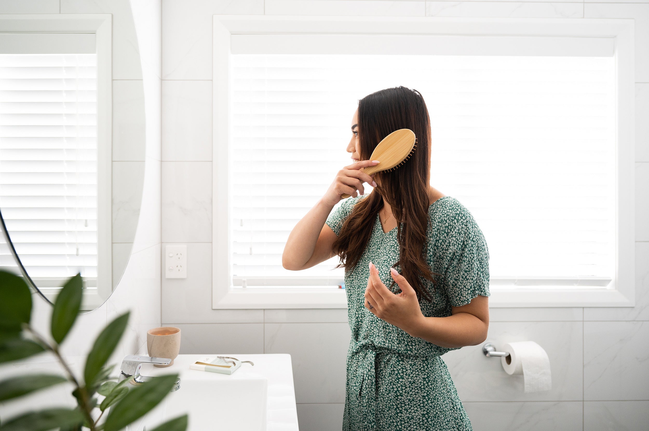 Bamboo Hairbrush - Single