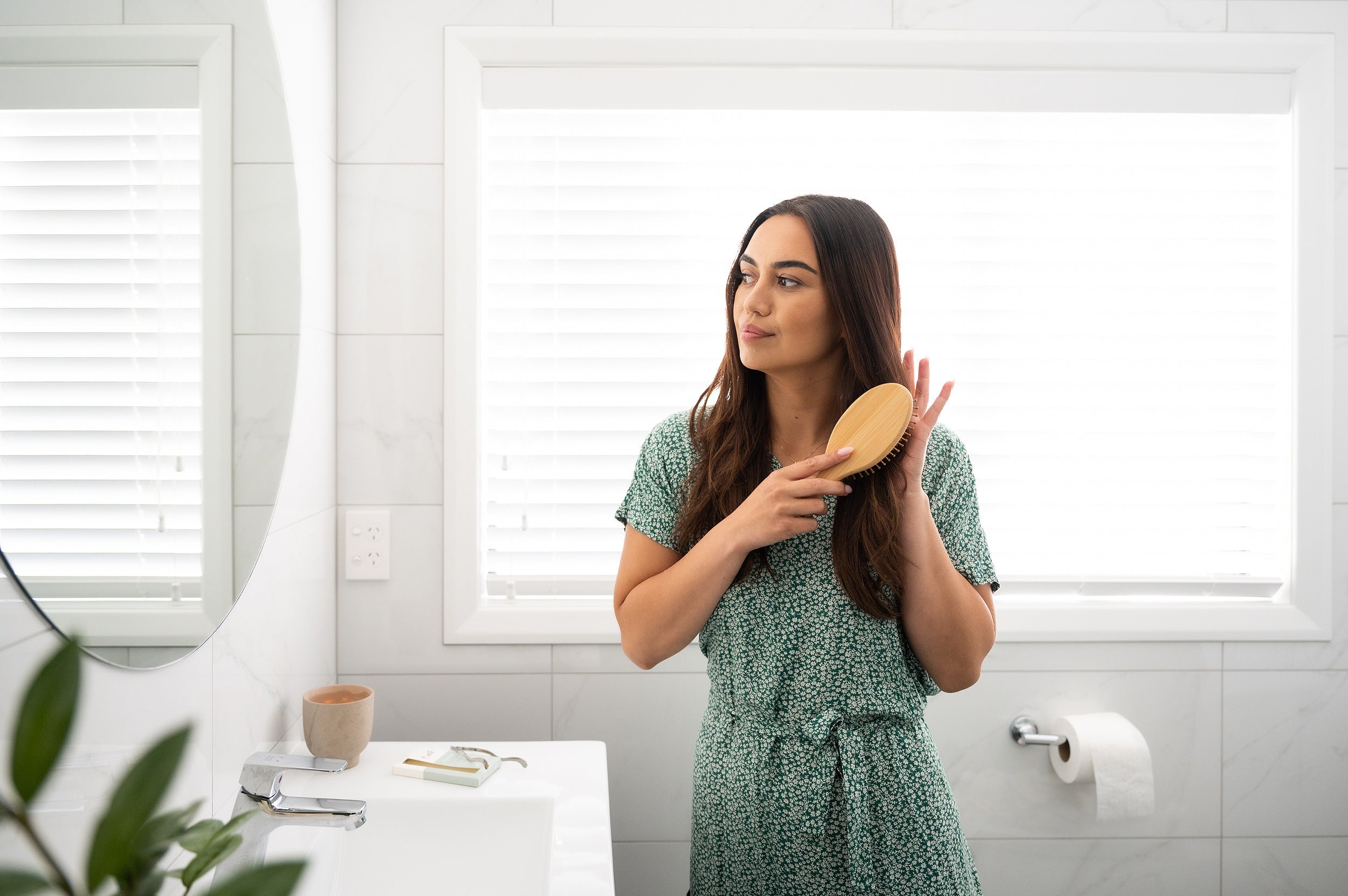 Bamboo Hairbrush - Single