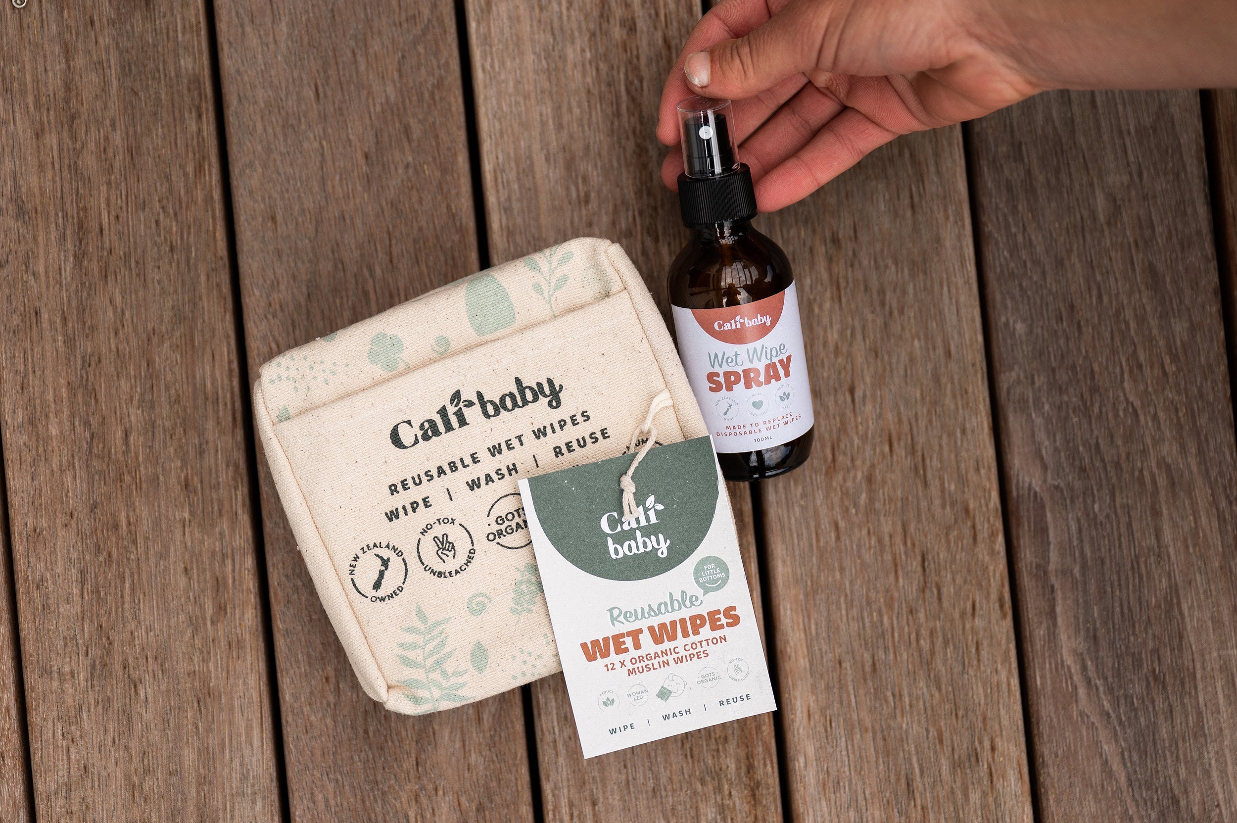 Reusable Wet Wipes - Bagged