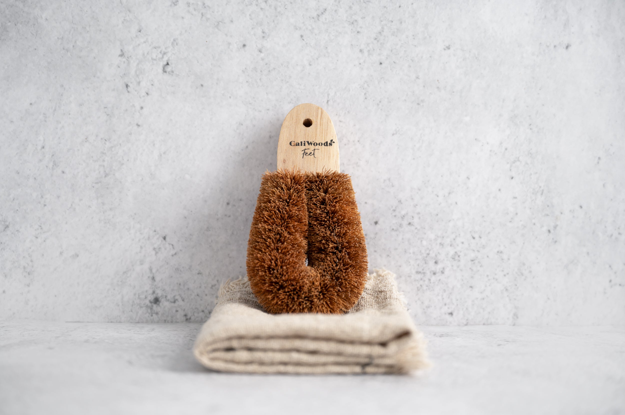 Shower foot scrubber