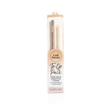 To-Go Straw Packs - Smoothie Straw - Rose Gold
