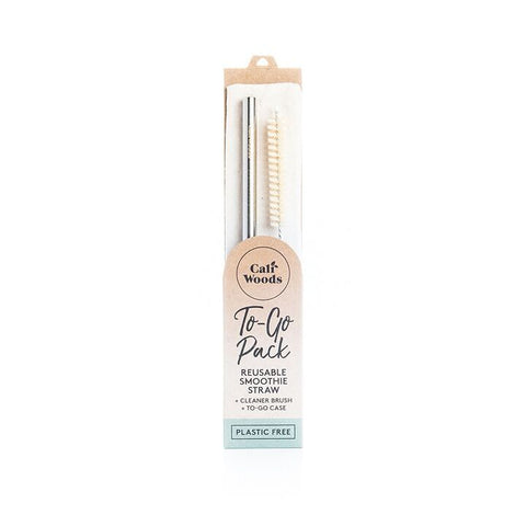 To-Go Straw Packs - Smoothie Straw - Stainless Steel