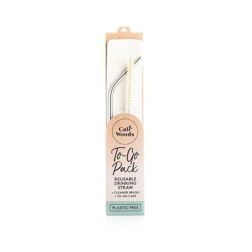 To-Go Straw Packs - Drinking Straw - Stainless Steel