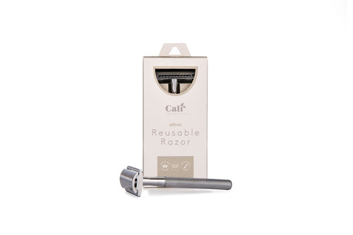 Safety Razor - Silver - Silver - Single