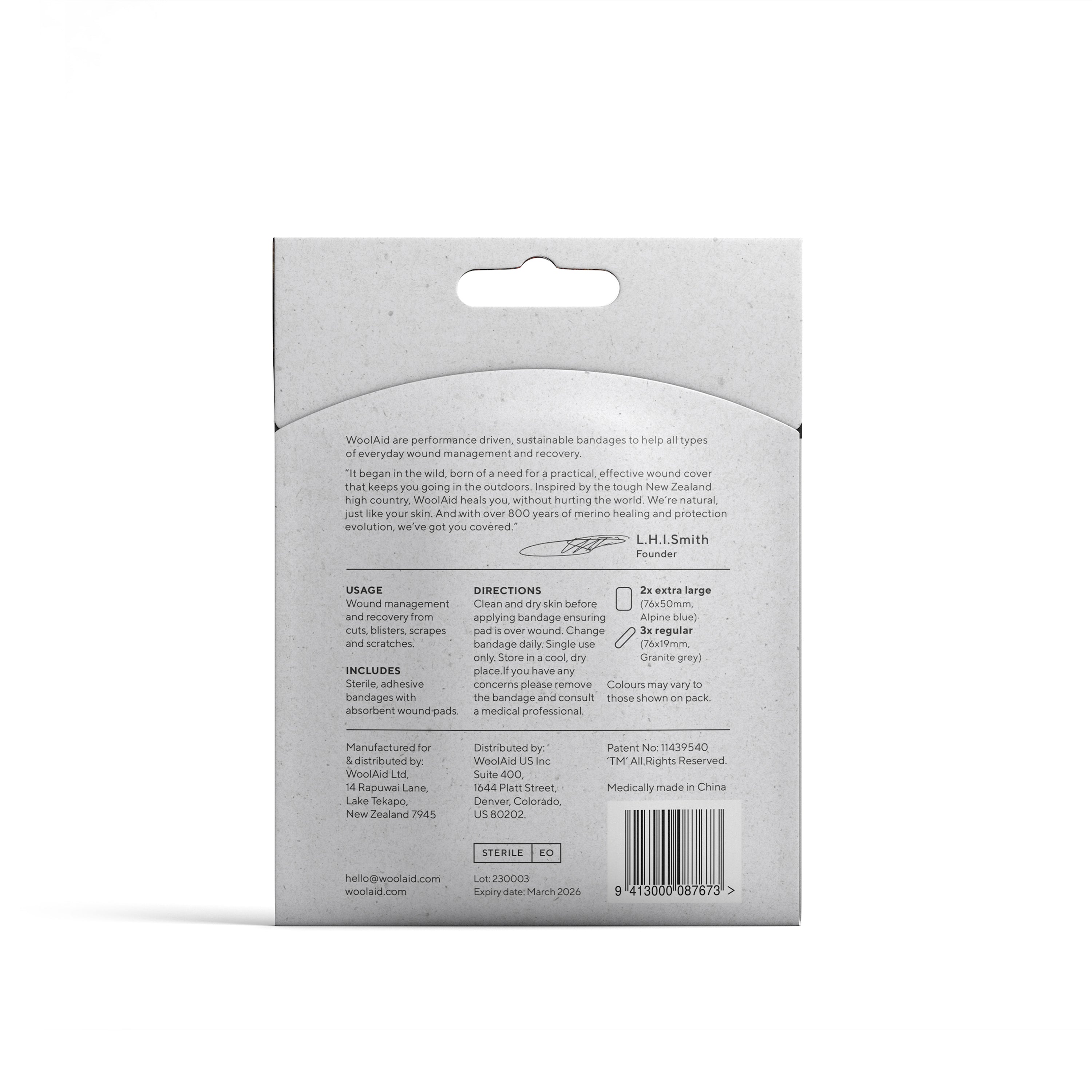 Wool Bandages - Outdoor Multipack