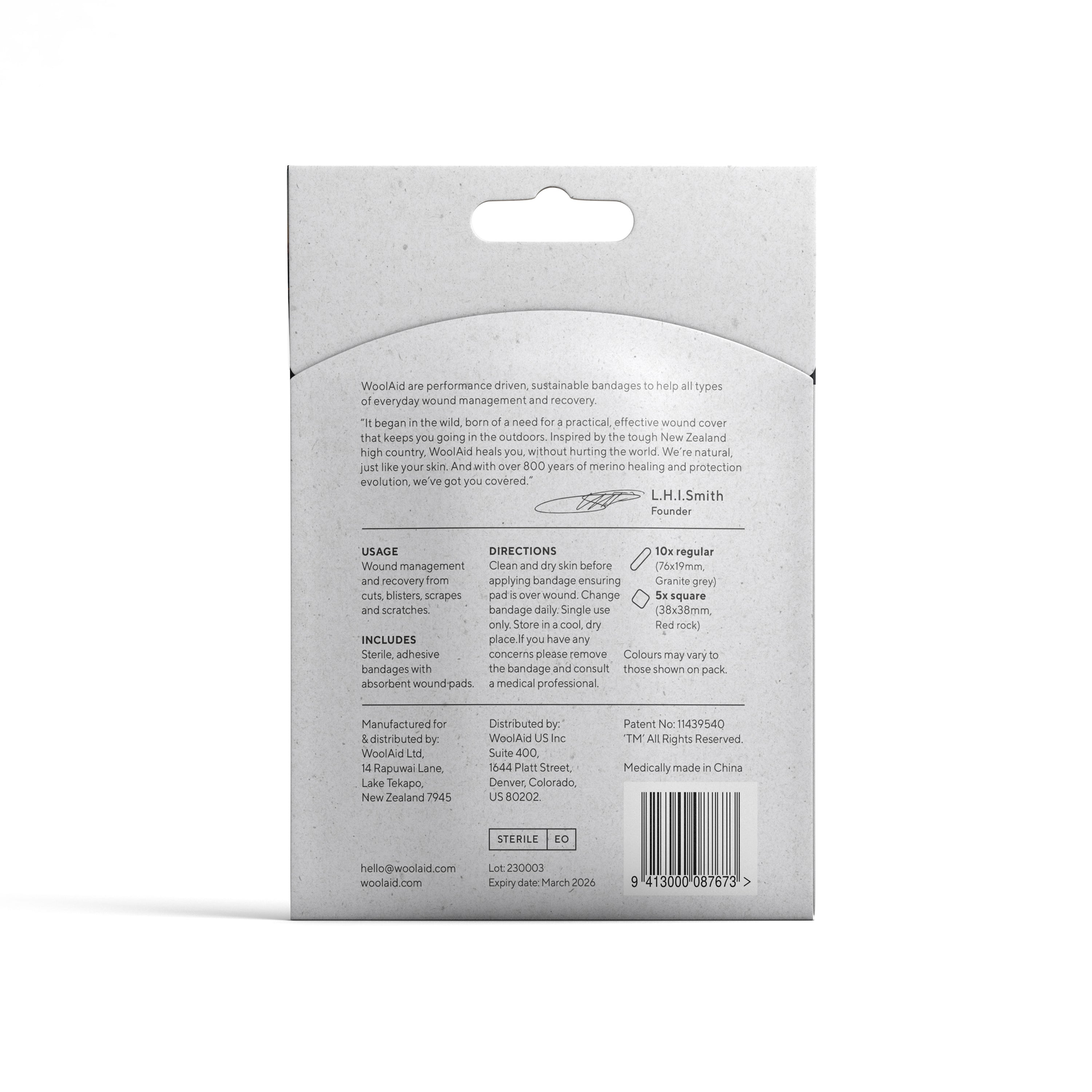 Wool Bandages - Outdoor Multipack