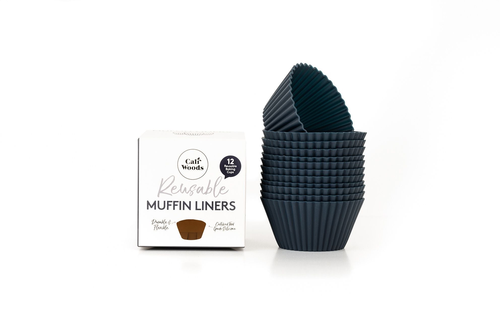 Muffin Liners 12 Pack - Dark Mood