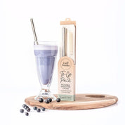 To-Go Straw Packs - Drinking Straw - Stainless Steel