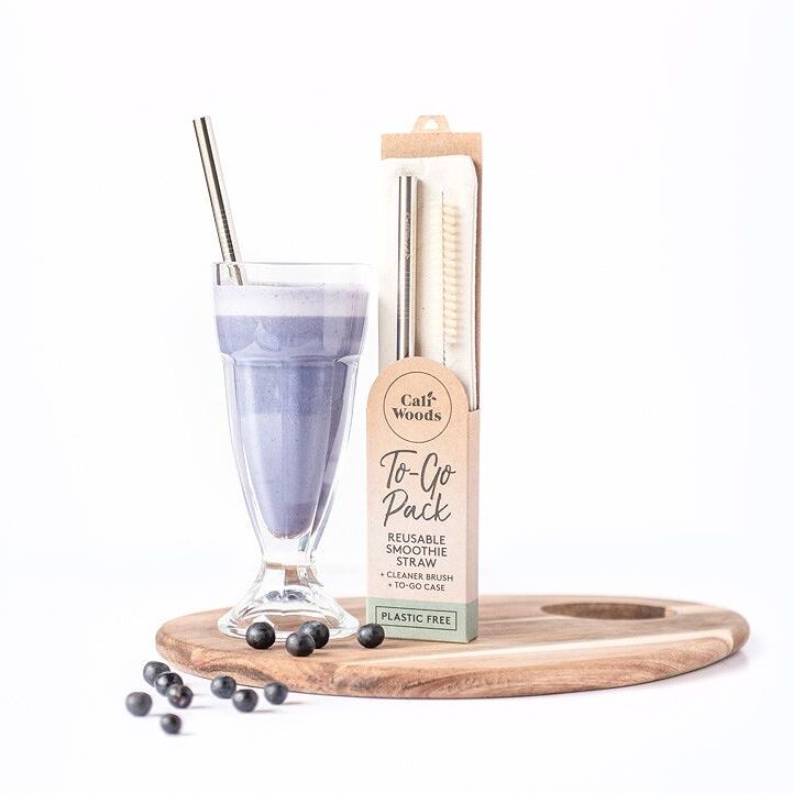 To-Go Straw Packs - Smoothie Straw - Rose Gold