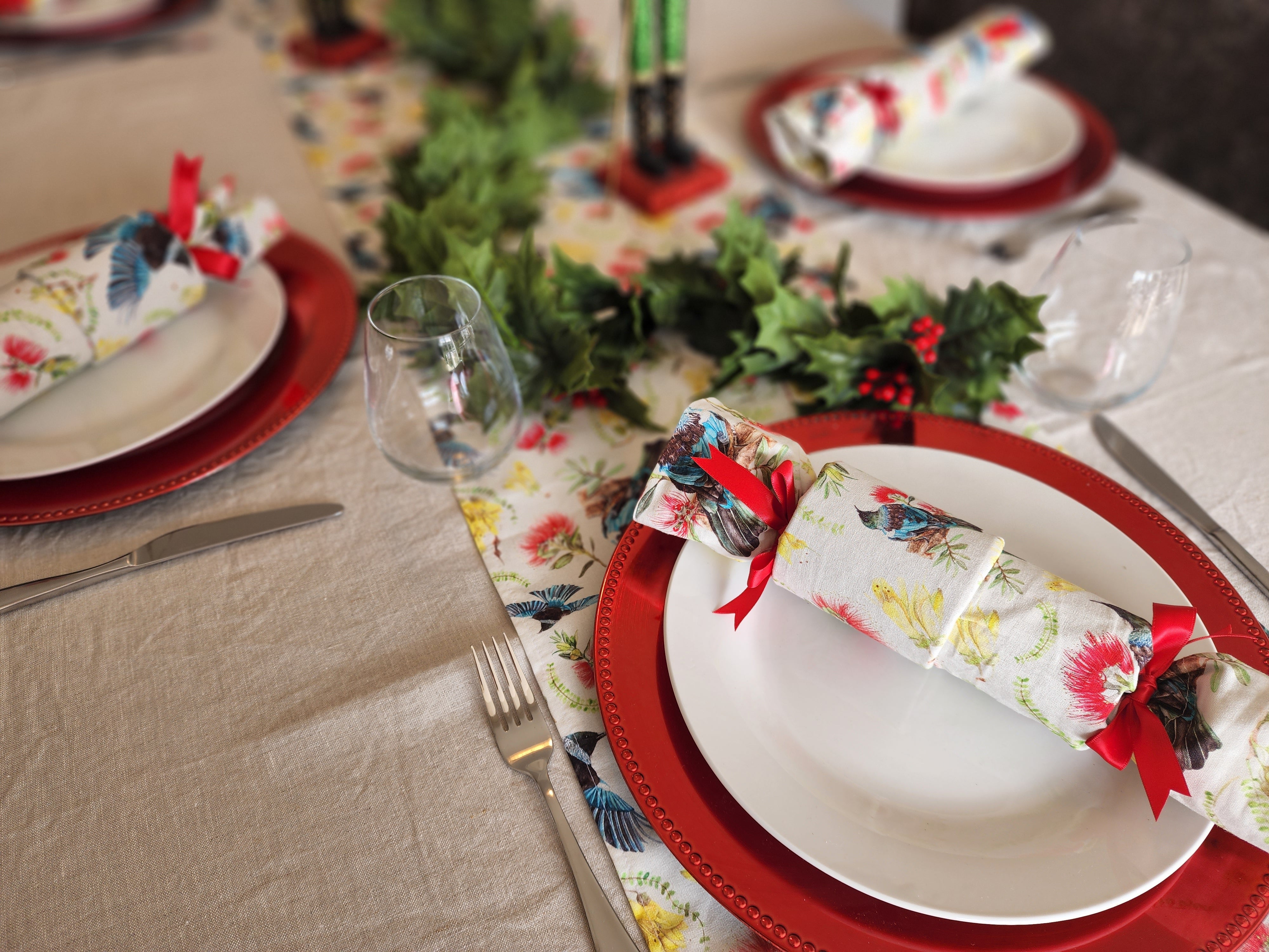 Christmas Re-Crackers - Set of 4 - NZ Flora and Fauna