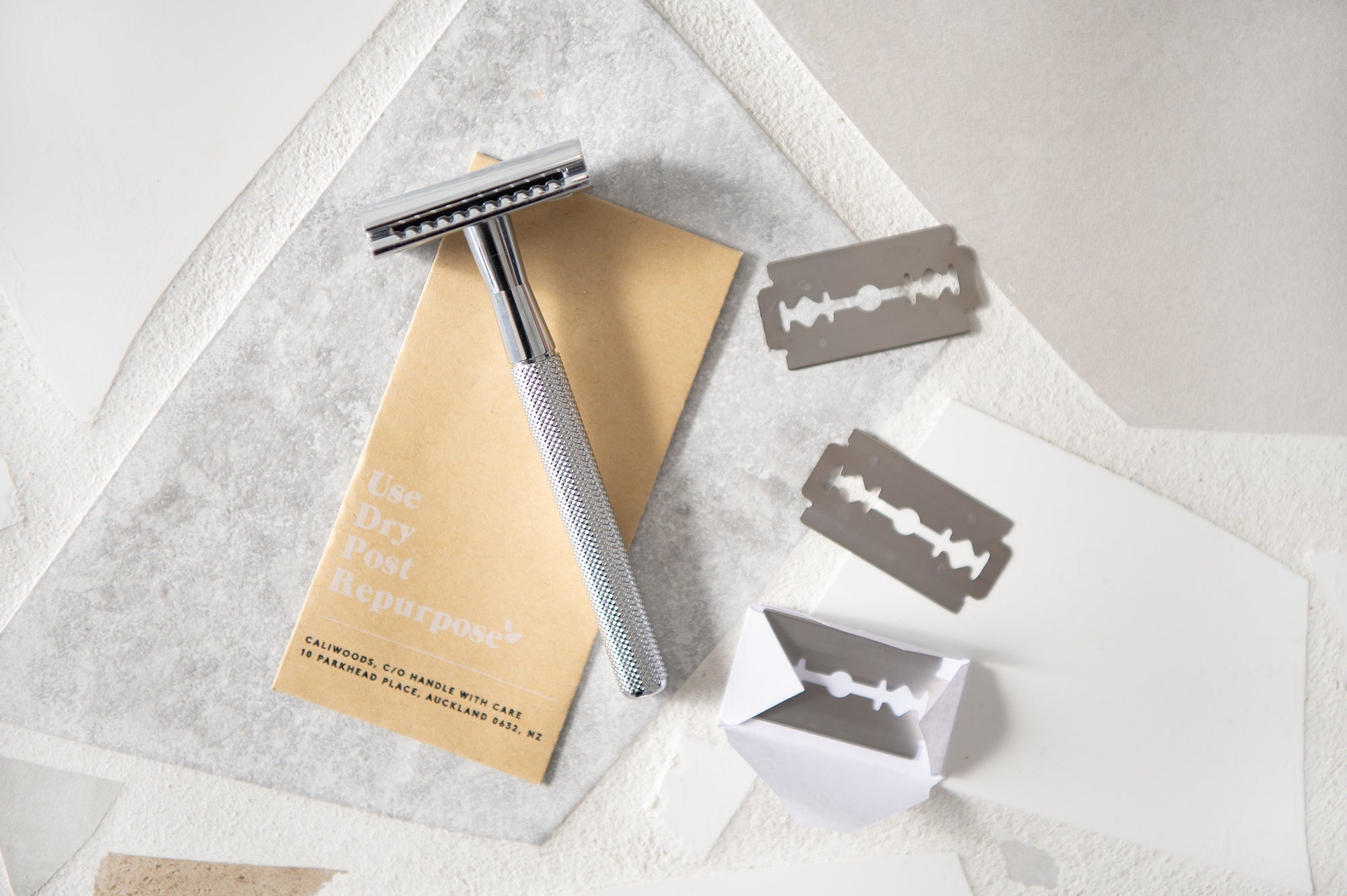 Low-Waste Shave Kit - Silver