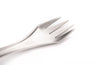 Close up of the Spork showing the serrated edge of the fork